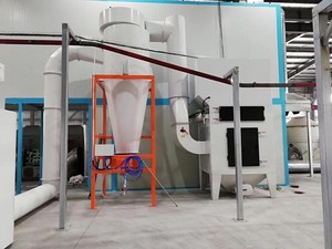 Überlegene große kunden spezifische PP-Pulver beschichtung kammer für den industriellen Einsatz Trocken ofen mit effizienter Motor-und Pulver rückgewinnung - Product Image 6