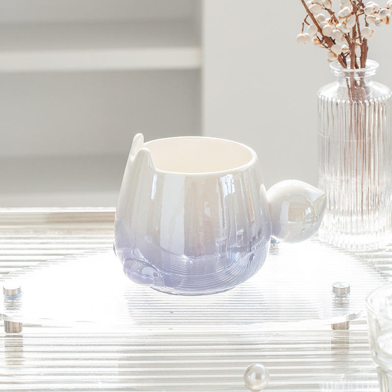 Coupe Renard Violet Dégradé