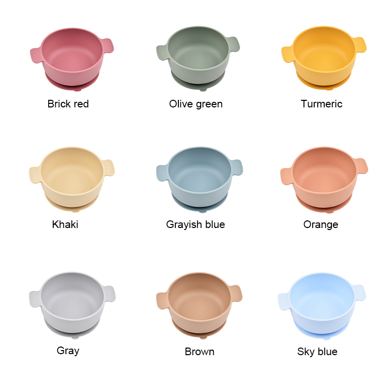 Silicone bowl