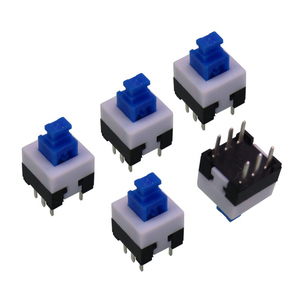 All'ingrosso 7*7mm autobloccante DPDT 6pin DIP PCB interruttore a pulsante tattile struttura elettronica - Product Image 5