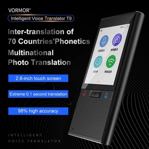 Traduttore spagnolo traduzione vocale istantanea a 2 vie portatile 106 lingue Vormor traduttore vocale T9 in inglese coreano olandese - Product Image 2