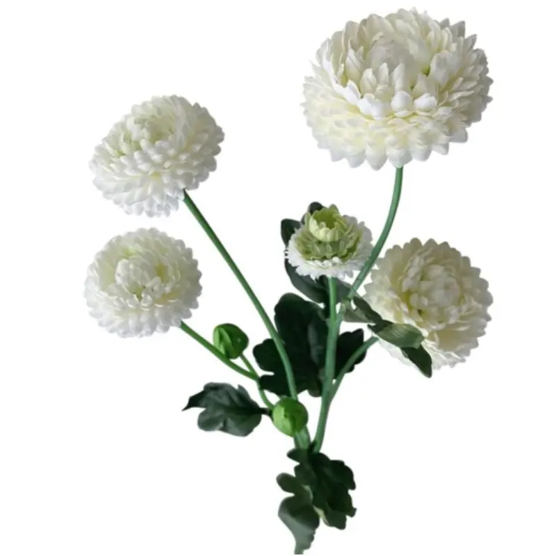 Fiore di crisantemo fiore fiore di margherita artificiale fiore per sposa Bouquet decorazione per la casa oggetti di scena per foto