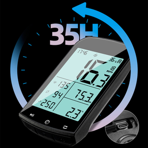 Waterproof Heart Rate Monitor Bike <strong>Computer</strong> Multifunctional Luminous <strong>Wireless</strong> Bicycle Speedometer With LED Backlight - Product Image 5