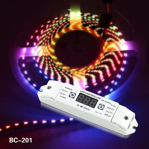 BC-201 мини программируемый пиксельный контроллер света-RGB контроллер для светодиодного пикселя с радиочастотным пультом дистанционного управления - Product Image 5