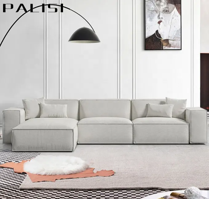 इटली सरल सौंदर्यशास्त्र सोफे डिजाइन सिलिकॉन चमड़े नॉर्डिक वर्ग घन सोफे कपड़े डिजाइनर सोफे फर्नीचर सेट कमरे में रहने वाले