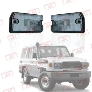 2024 füme temizle Led sinyal lambası Side Marker Fender işıklar Toyota Land Cruiser 70 serisi LC70 LC71 LC75 LC76 LC79 - Product Image 1