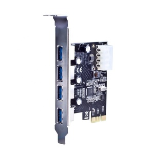 คอมพิวเตอร์ Pcie ถึง Usb3.0ไรเซอร์การ์ด Pci Express Pcie 1X1ถึง4 Usb 3.0ฮับแยกคูณ1x ถึง16x อะแดปเตอร์ - Product Image 3