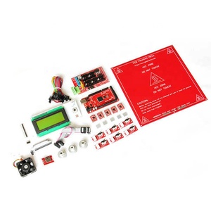 Mega 1.4 r3 + sıcak yatak ile Reprap rampaları 2560 kiti lcd+ LCD12864 denetleyici + 3D yazıcı için bazı + mekanik anahtarı + kablolar - Product Image 1