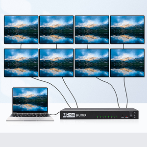 OEM ODM 4K 1x8 HDMI <strong>Splitter</strong> <strong>1</strong> in 8 Out Multi Monitor <strong>Outputs</strong> Compliant HDCP Smart EDID Management HDMI Distributor