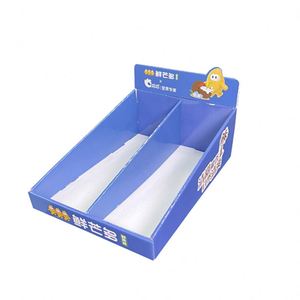 Custom Printed Corrugated Card Supermarket Promotion <strong>Counter</strong> Cardboard PDQ <strong>Paper</strong> <strong>Display</strong> Stand Carton Box <strong>With</strong> Peg <strong>Hooks</strong> - Product Image 4