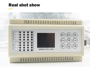 Huaqingjun <strong>Simple</strong> PLC 16DI 16DO Relay Output Programmable PLC Controller All-in-one Machine for Industrial Control - Product Image 2