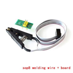 Adaptador de Clip de prueba de programador Universal de 8 pines de cuerpo estrecho ancho SOP8 BIOS IC Socket Burning 8-Pin Universal IC Socket Burning - Product Image 6