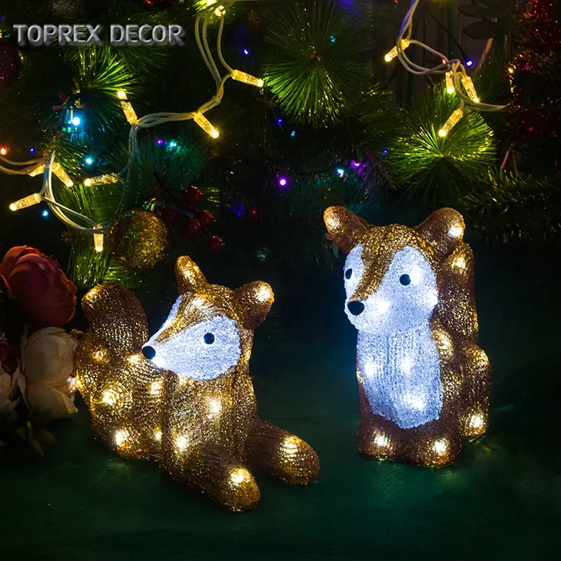 Alibaba, los más vendidos, figuras de animales al aire libre, esculturas, led, ardilla, adorno de luces para decoración de navidad