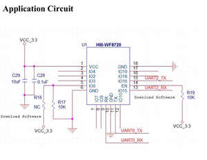 Wifi Modul HM-WF8720