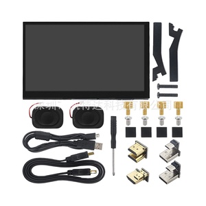 Raspberry Pi 5/4B/3B 7 "Display Original Touchscreen Computer Jetson Nano mit Lautsprecher