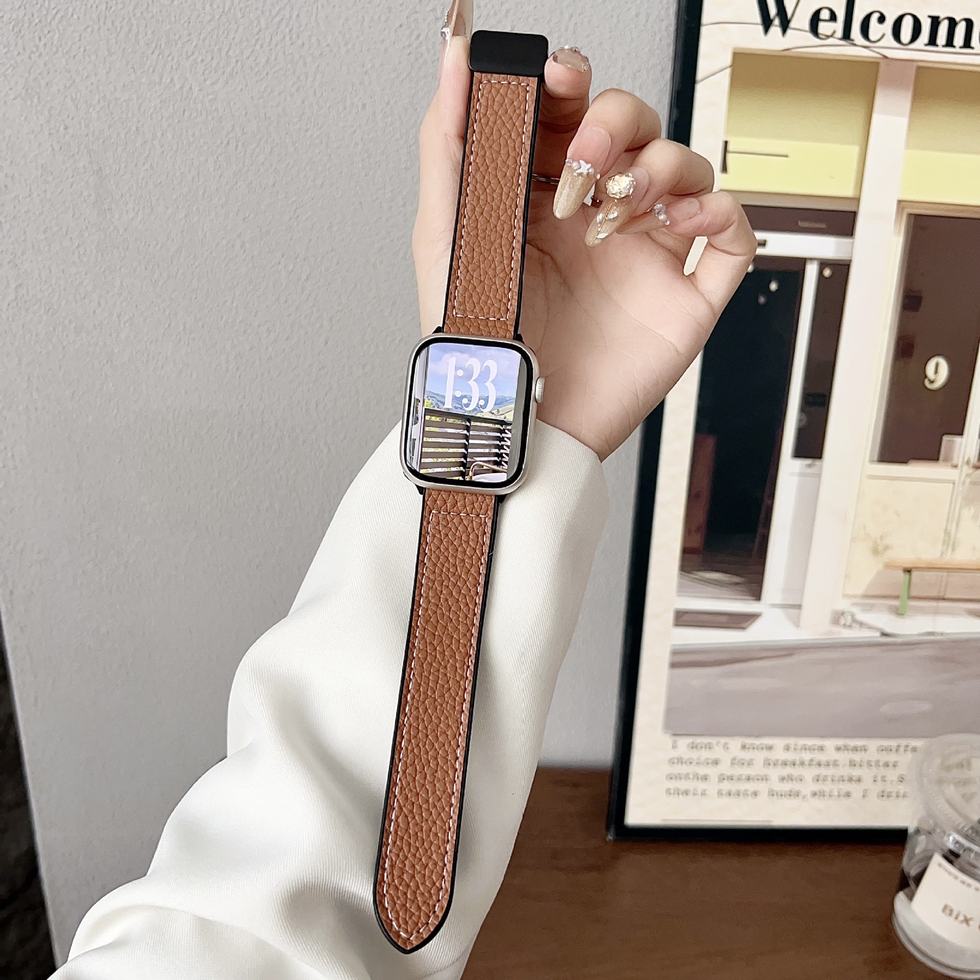 สีน้ำตาล