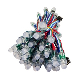 GS8208 <strong>Pixel</strong> <strong>Led</strong> if Damaged 1pc <strong>Led</strong> Don't Effect All <strong>Led</strong> Working 12mm Round <strong>Node</strong> Smart RGB DC12V Programmable and Auto Both OK - Product Image 4