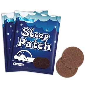 睡眠鎮静パッチ1パック、ツボパッチ8個、冷湿布パッチ - Product Image 1