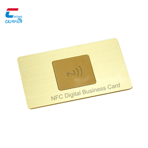 Personalizar NFC Metal PVC en blanco fibra de carbono Metal tarjeta de visita Logo código QR Número de serie Soporte Diseño personalizado - Product Image 2