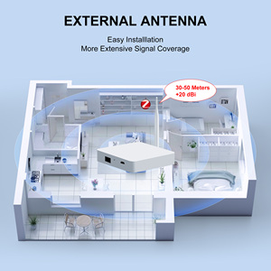 GIRIER Smart domotica cablato Hub Tuya ZigBee 3.0 Gateway intelligente con controllo APP Antenna - Product Image 2