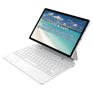 Ce Fcc Rohs Certificado para Teclado <span class=keywords><strong>Bluetooth</strong></span> <span class=keywords><strong>Case</strong></span> para Samsung para Galaxy Tab S10 +/S9Fe +/S9 +/S8 +/S7Fe/S7 + Novo Produto