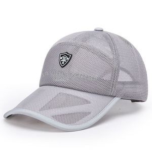 Zomer Volledig Mesh Uitgehold Ademende Sneldrogende Caps Voor Heren Zonnescherm <span class=keywords><strong>Net</strong></span> Caps Baseball Caps Outdoor - Product Image 3