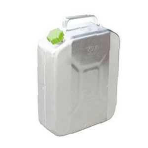 Rus metal alüminyum gaz yağı gümüş bidon 20l