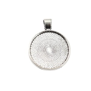 Geqiao 2023 <strong>New</strong> A4839 Alloy Time Gem Base with <strong>Matching</strong> DIY Pendant Material 66 Pieces/set - Product Image 5