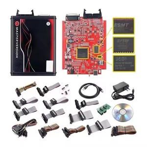 Red V2.25 &amp; V7.020 PCB ECU <strong>Programmer</strong> Tool Unlimited OBD2 Tuning Tool With ECU Dedicated Read/Write Cable Toolbox