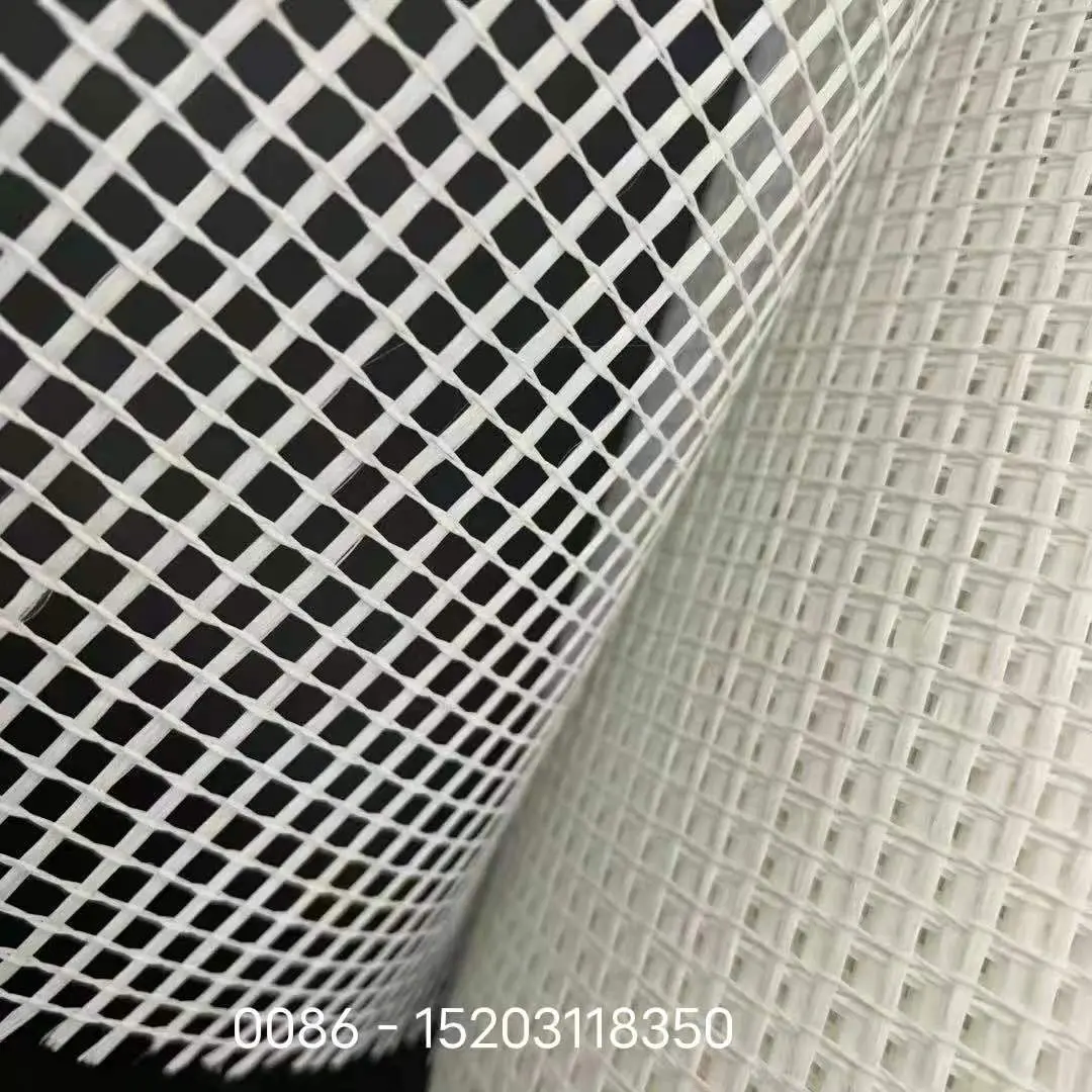 Malha de fibra de vidro resistente, 130gsm 5x5mm alcaloide para materiais de construção mosaico para a parede malha de fibra de vidro de reforço