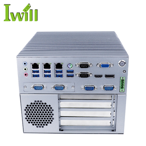 6COM RS485 Win Linux Embedded scatola di controllo industriale Fanless con ampia 9V a 36V tensione DC per uso industriale - Product Image 2