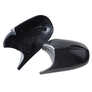 ABS karbon Fiber bak yedek ayna kapağı BMW E90 E87 E81 2009 - 2012 <span class=keywords><strong>51167205291</strong></span> 51167205292