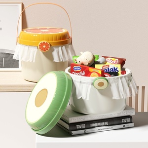 Dễ Thương Trái Cây Trẻ Em Của Đồ Chơi Búp Bê Lưu Trữ Xô, Xách Tay Snack Kẹo Món Quà Xô, Bé Của Đầu Tiên Sinh Nhật Món Quà Kỳ Nghỉ - Product Image 2