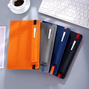 Cuaderno de tapa dura de lino con impresión personalizada, cuaderno de notas liso con logotipo personalizado A4 A5 A6 - Product Image 2