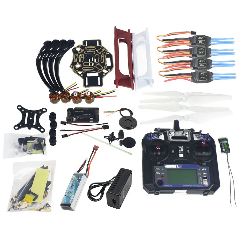 Set completo RC Drone Quadrocopter 4-axi Aircraft Kit F450-V2 Frame GPS APM2.8 Flight Control Camera Gimbal