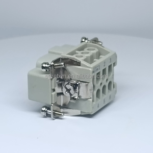 ขั้วต่อสายไฟ6-Pin สำหรับงานหนัก HE-006-F ใช้กับอุปกรณ์จ่ายไฟ - Product Image 6
