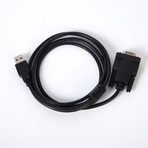定制原始设备制造商黑色USB2.0至RS232电缆DB9串行电缆USB至DB9适配器电缆 - Product Image 3