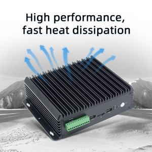 Küresel fansız endüstriyel Mini PC Core i7 85fanless 4 çekirdek 8 konuları 2 lan 6Com GPIO SIM sağlam endüstriyel bilgisayar 3 yıl garanti - Product Image 6