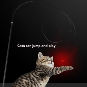 LED <span class=keywords><strong>Cat</strong></span> Teaser Stick Spielzeug für Kätzchen spielen Teaser <span class=keywords><strong>Wand</strong></span> Toy <span class=keywords><strong>Cat</strong></span> Supplies - Product Image 6
