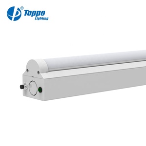 Toppo 4 standart boyutları 160 LM/W yedek T8/T5 floresan uydurma T8 ince çıta ışığı 4 ft lineer çıta ışığı s led Batten - Product Image 2
