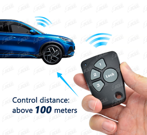Colombia Hot seller Flip Car chiave Fix Code 4 pulsanti telecomando per allarmi auto originali Chevrolet - Product Image 6