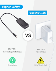 2.5GPD2CAT-20VPoEからUSBCへのアダプターコンバーターPoEからType-Cへの電力出力、イーサネット5V/9V/12V/15V/20Vアダプティブ - Product Image 6