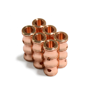 Tornio in alluminio e bronzo di alta precisione parti tornitura CNC servizio di lavorazione con Micro EDM filo EDM opzione di finitura - Product Image 6