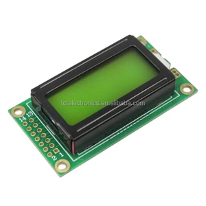 AUF LAGER 0802A <span class=keywords><strong>LCD</strong></span>-Bildschirm Zeichen <span class=keywords><strong>LCD</strong></span>-Bildschirm 8 * 2-Zeilen-<span class=keywords><strong>LCD</strong></span>-Modul gelb grün/blau LCD0802A ohne IIC/I2C