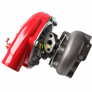 Turbo Turbo T3/T4 T3T4 T04E .63 A/R türbini 5 cıvata kırmızı konut evrensel TURBO şarj supercharger - Product Image 4