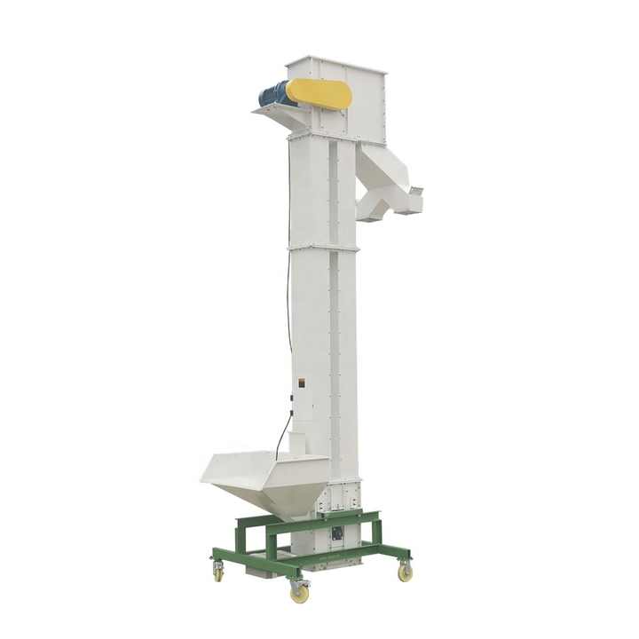 Elevatore verticale della benna dei grani del seme con il tipo di gravità di bassa velocità altezza di scarico personalizzabile