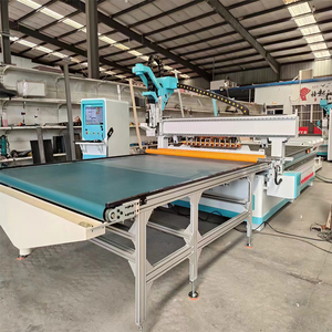Wood Panel Furniture Cabinet Production Line Process <strong>Cnc</strong> Nesting Machine <strong>Auto</strong> <strong>Loading</strong> Unloading <strong>Cnc</strong> <strong>Router</strong> for Kitchen - Product Image 4