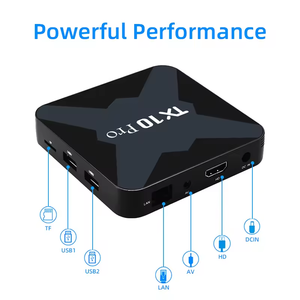 กล่องสมาร์ททีวี TX10 STB โปรแอนดรอยด์4K กล่องรับสัญญาณอัลตร้า6K HD 2.4G/5.8G รองรับการปรับแต่ง WiFi กล่องสมาร์ททีวี - Product Image 4