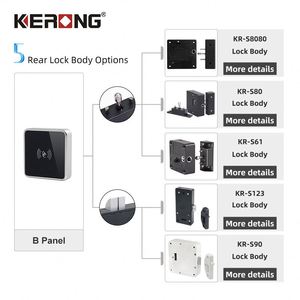 لوحة قارئ rid متينة من Kerong مضادة للسرقة من أجل الوصول السهل إلى خزانة المنزل والمكتب والصالة الرياضية وتقنية <span class=keywords><strong>RFID</strong></span> - Product Image 3