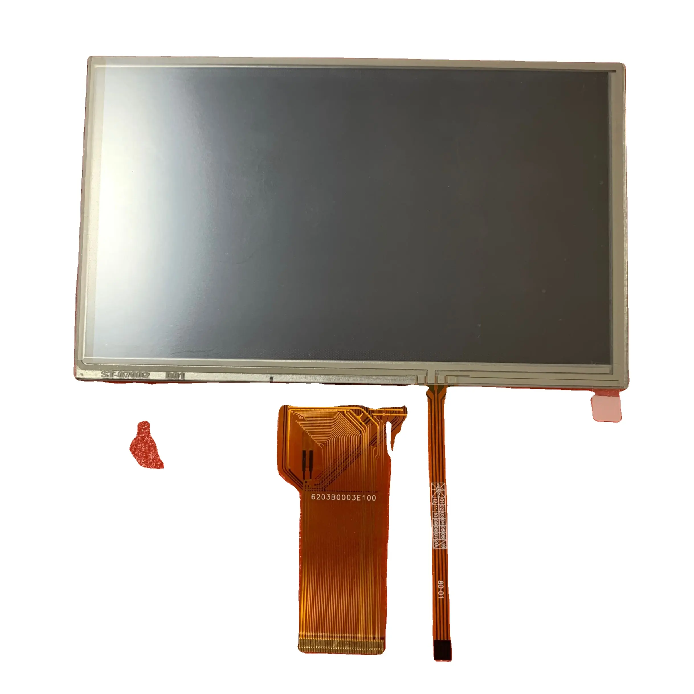Painel de tela lcd de 7 polegadas com painel touch, para substituição korg pa600 korg pa900